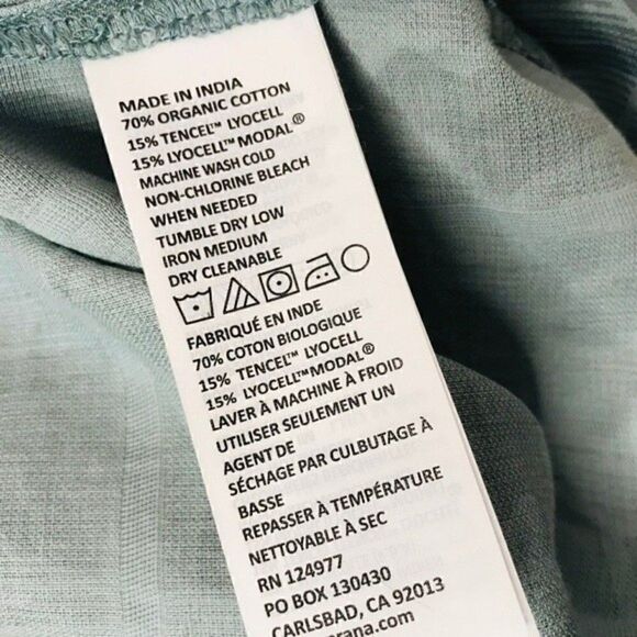 New! Prana Leonardo Peasant V Neck Woven Gauze Tencel Oversized Top Blouse - Picture 11 of 11